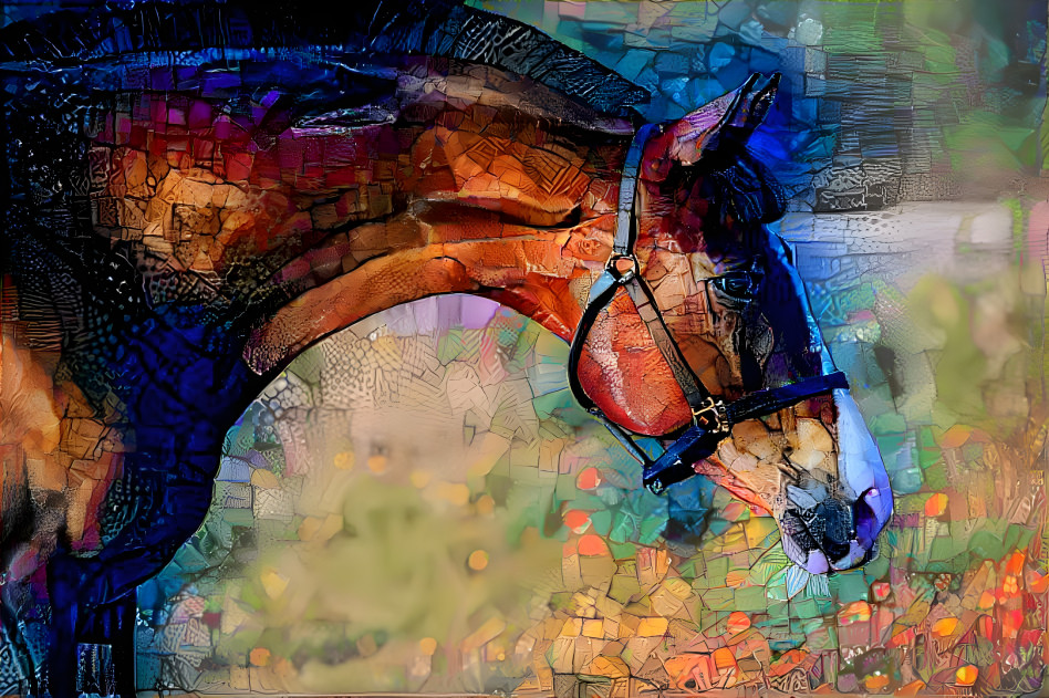 Abstract Horse