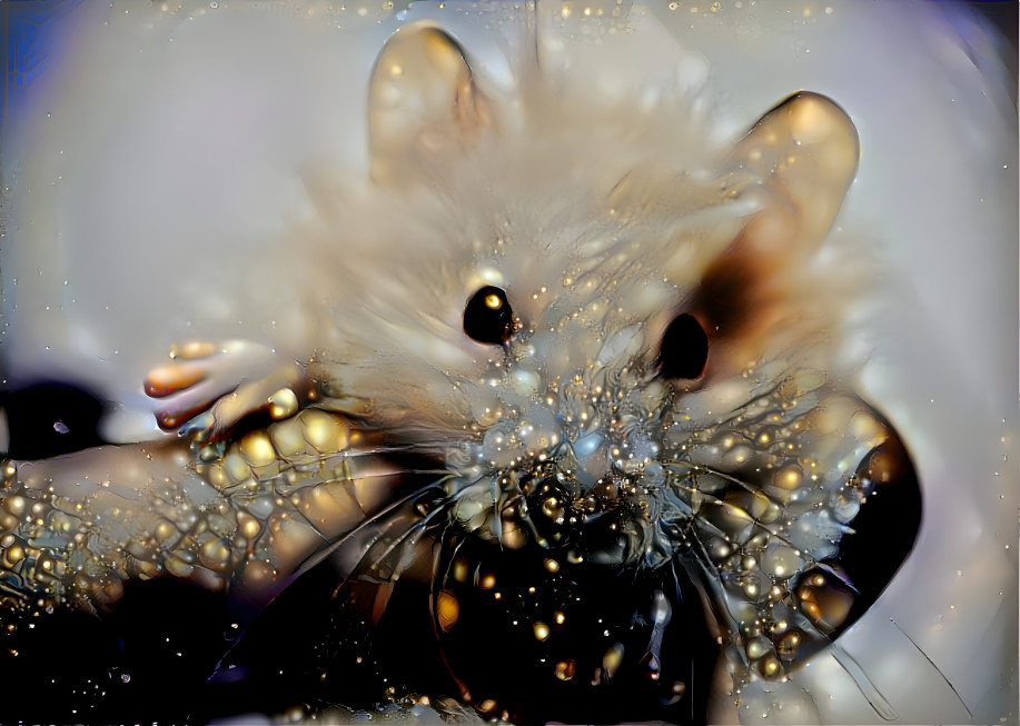 Metallic-Looking Hamster