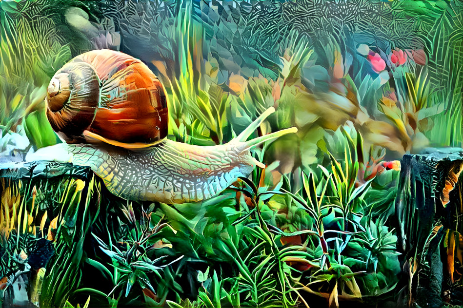 Snail Gauguin