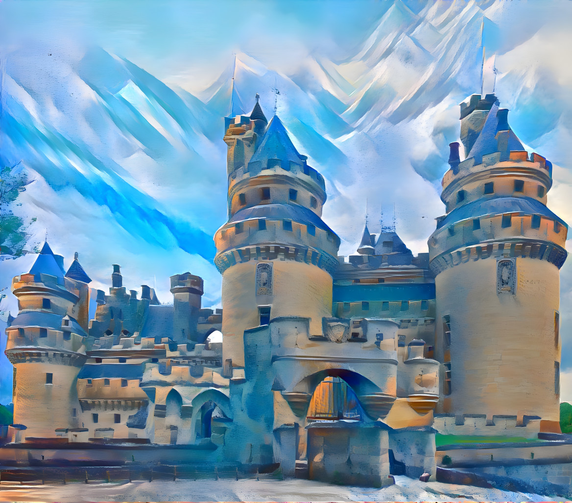 Snow castle