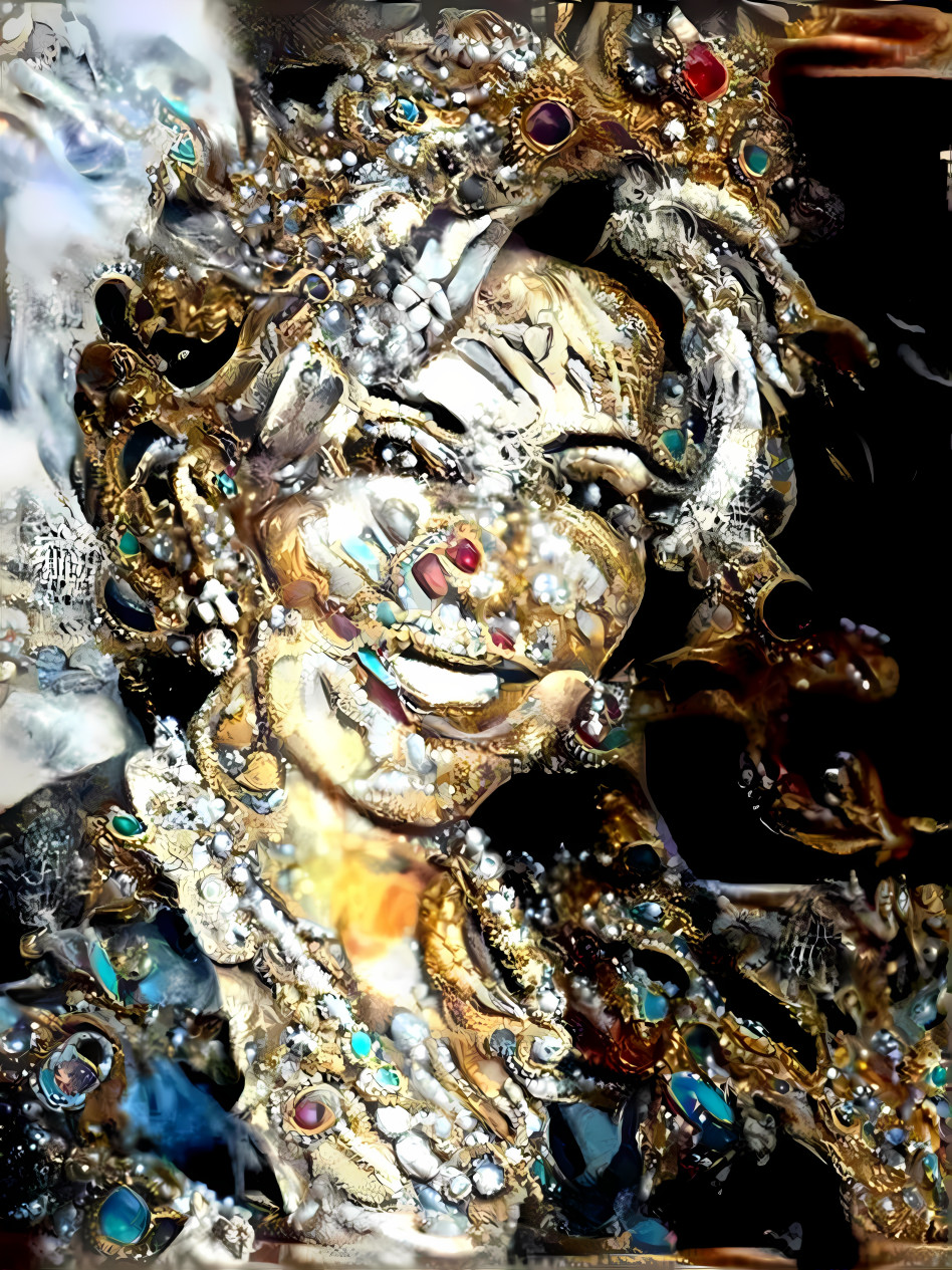 Woman Made of Jewels