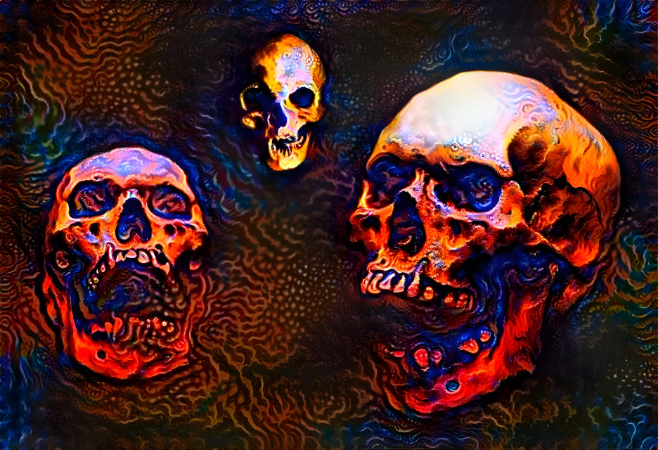 Laughing Skulls #2