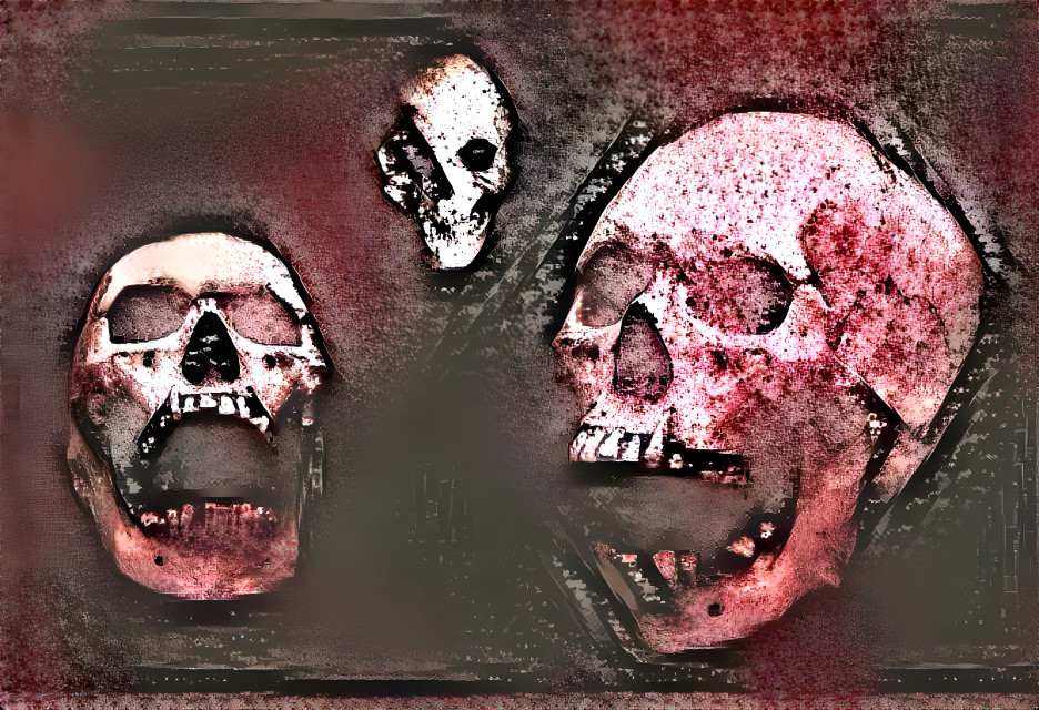 Laughing Skulls #3