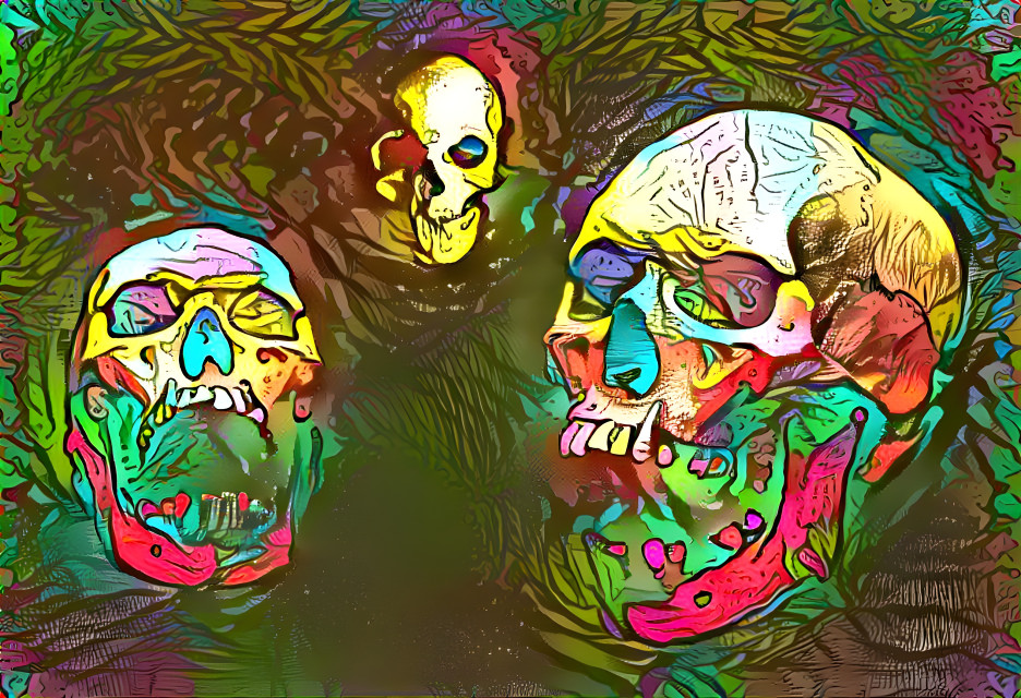 Laughing Skulls