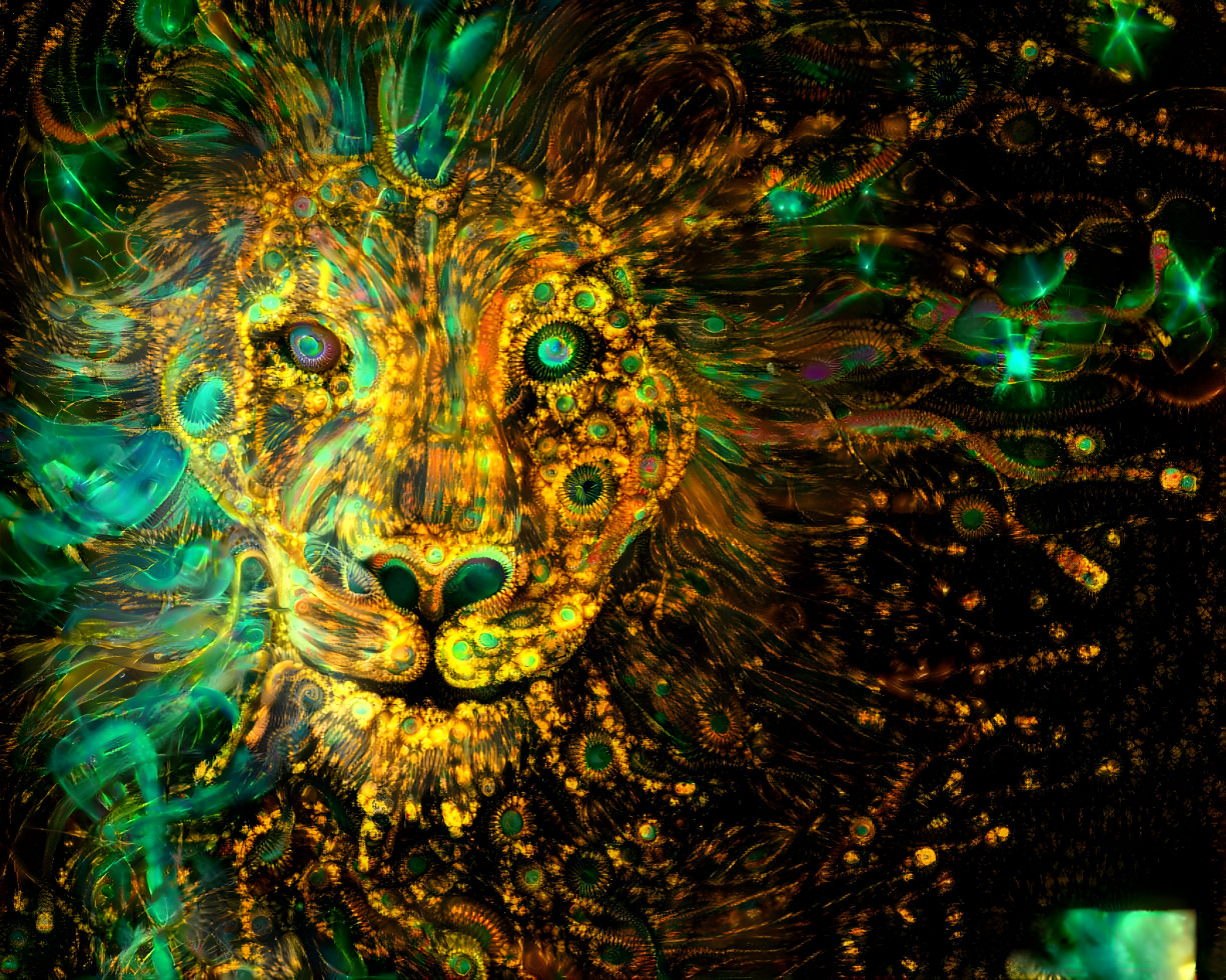 spectral lion