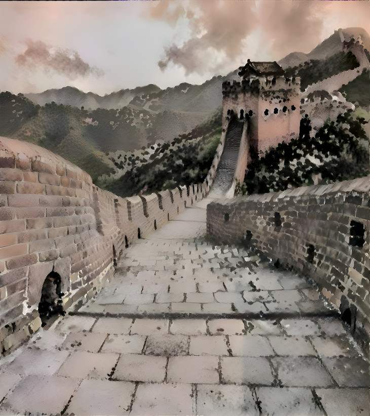 GreatWallChineseWatercolour