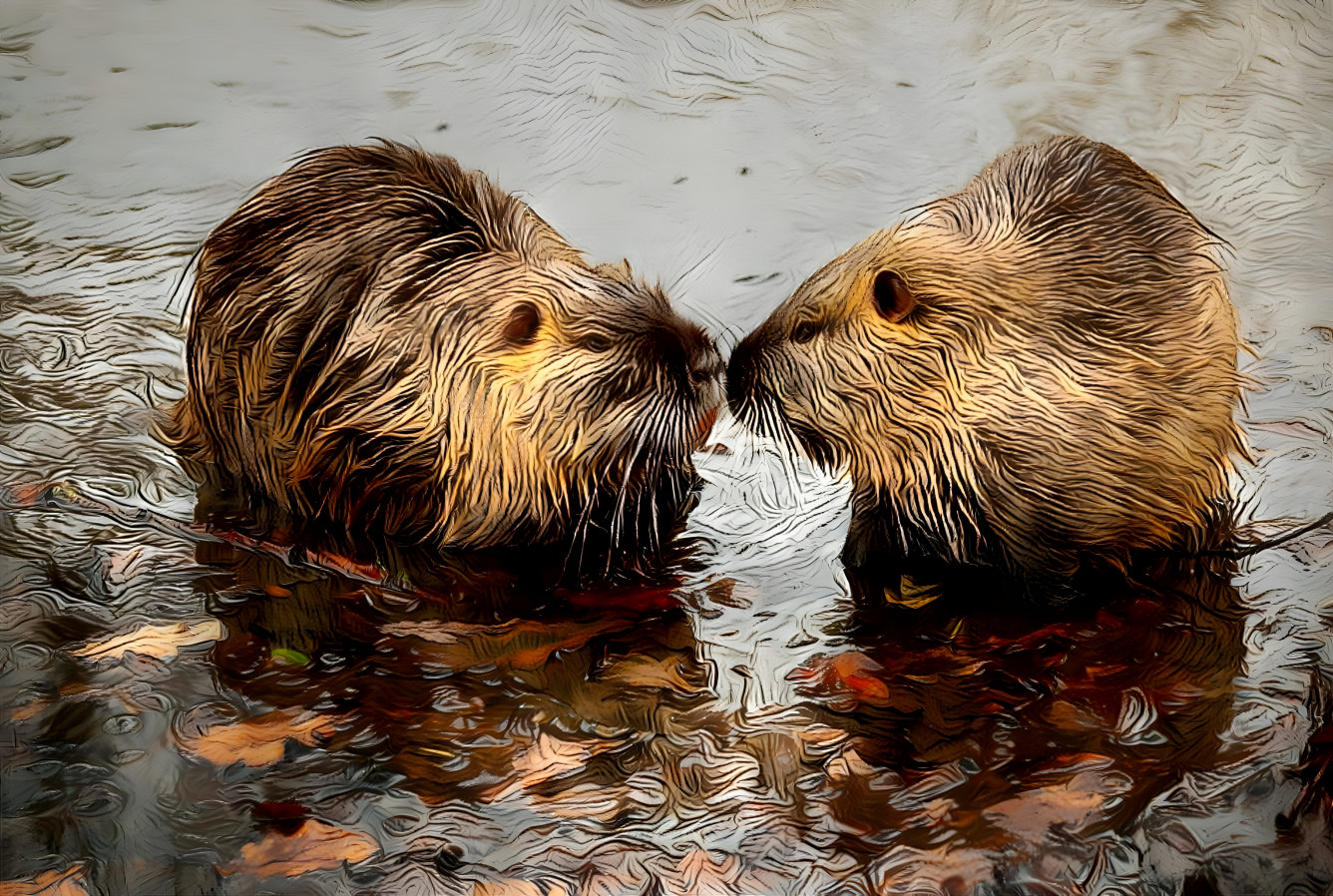 Beaver Couple