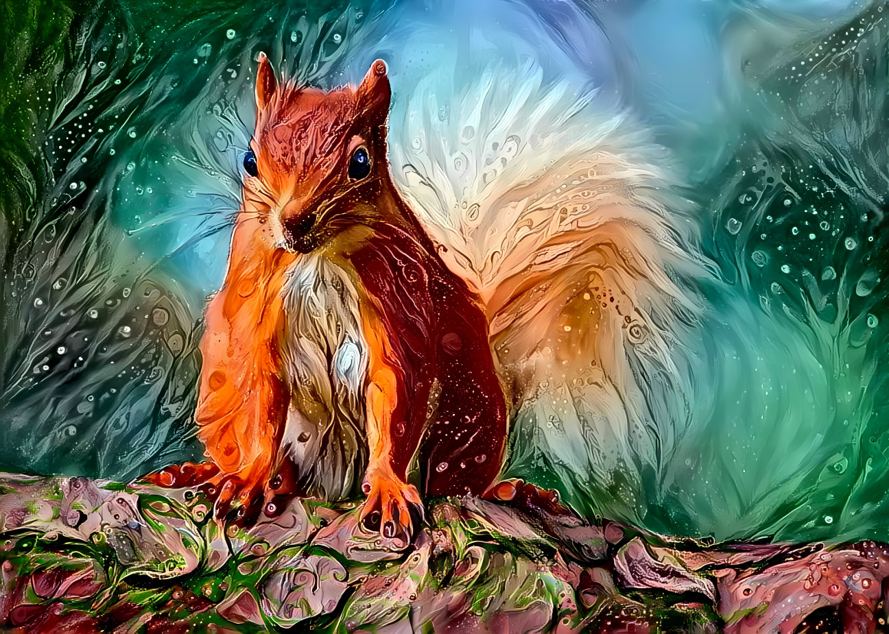 Portrait of a Squirrel