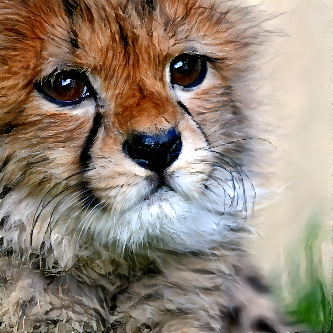 Cheetah cub