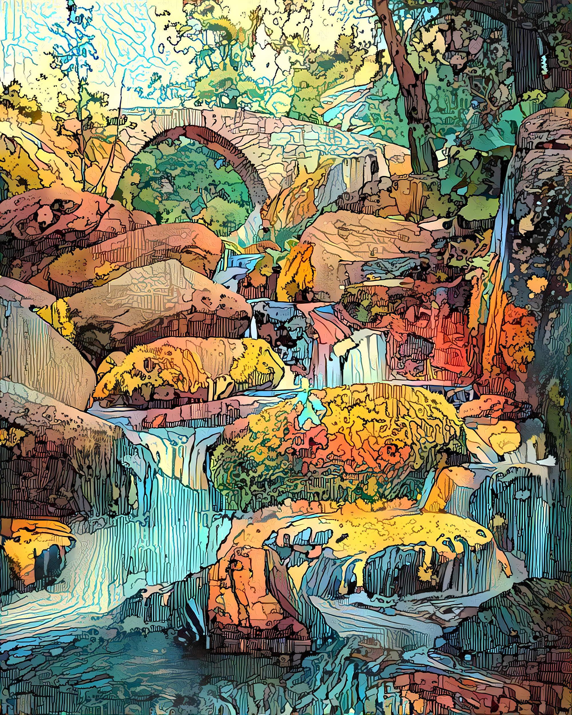 Dream Waterfall 8