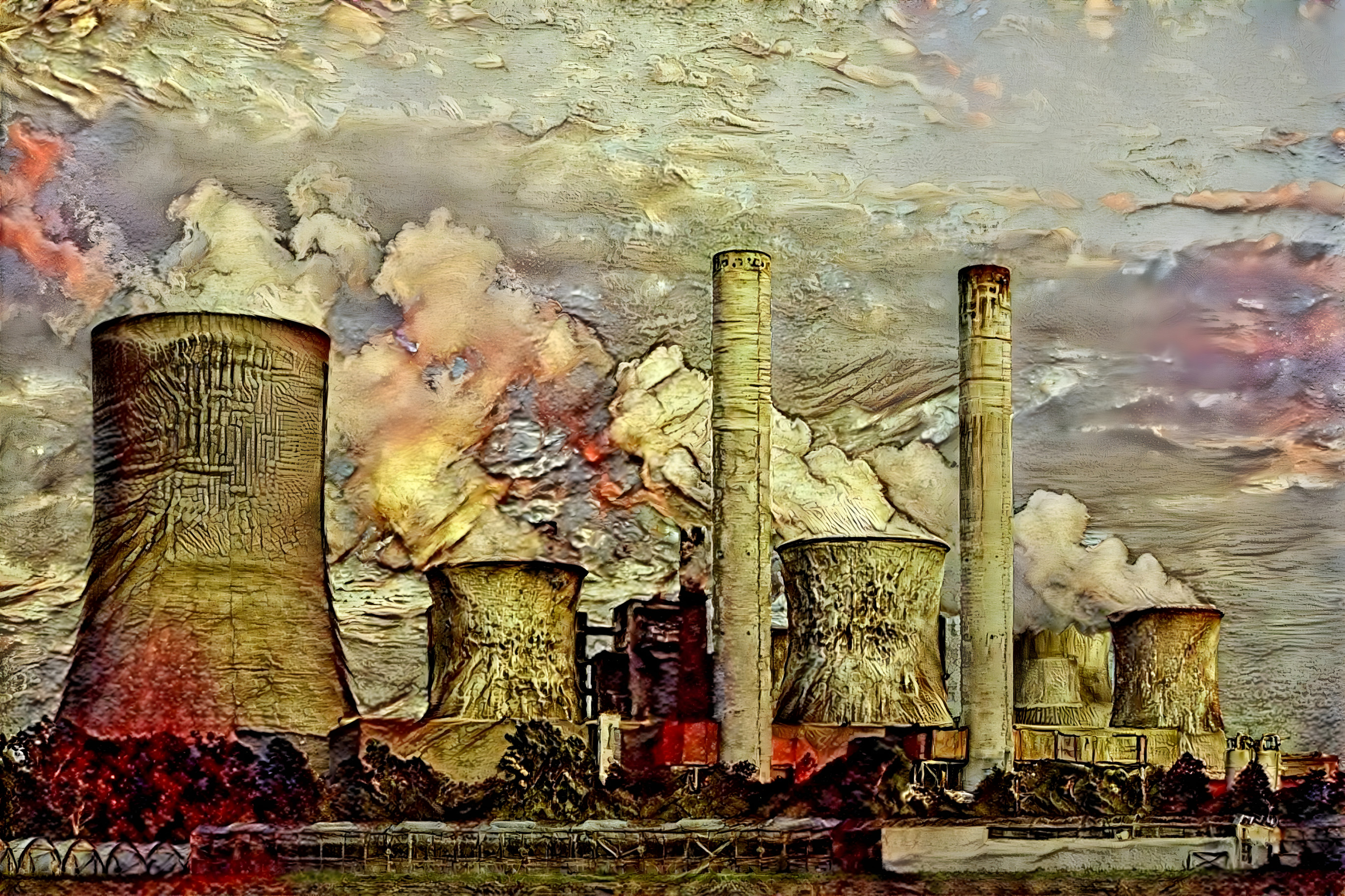 Distressed Power Plant