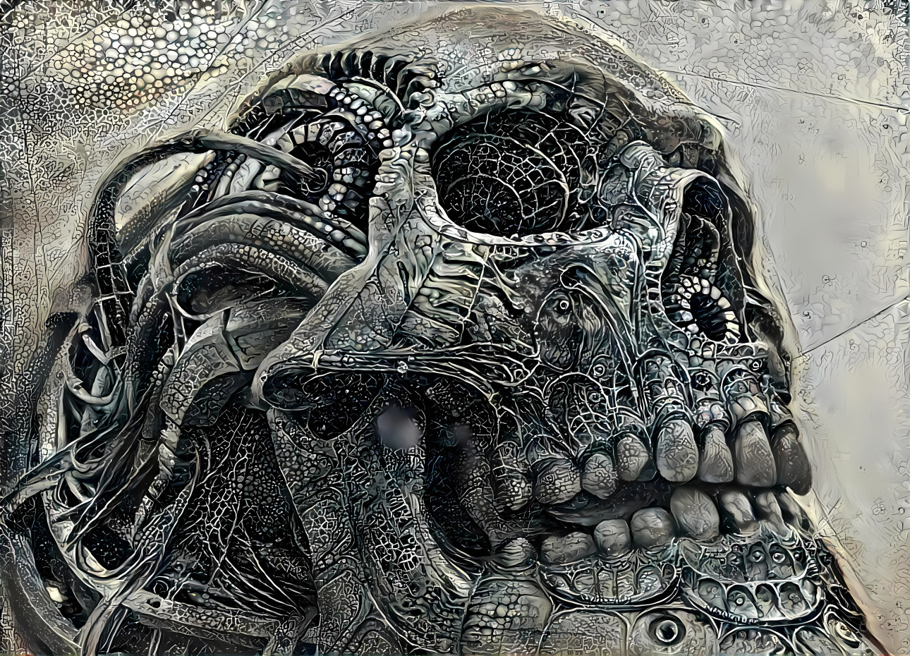 Biomech Skull