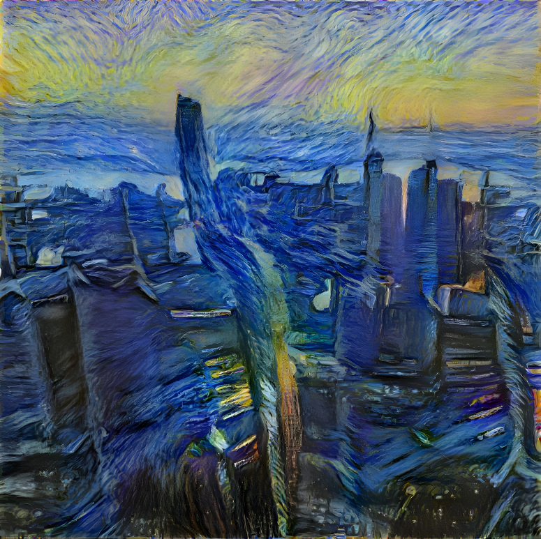 An abstract city