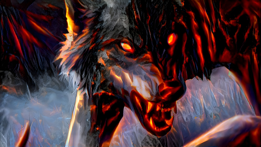 fire wolf