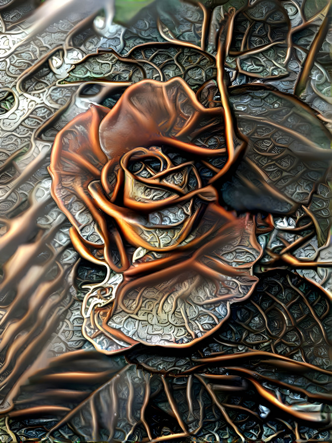 Copper rose