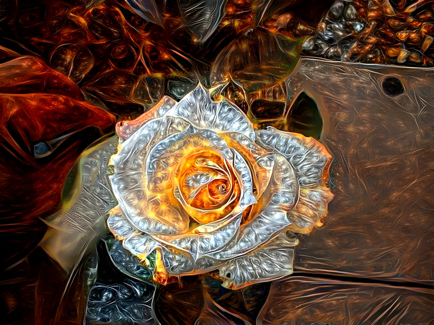 Glass Rose