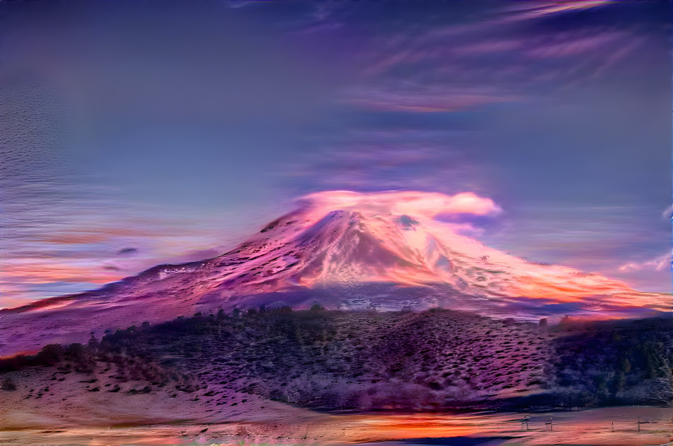 Mount Shasta from Edgewood