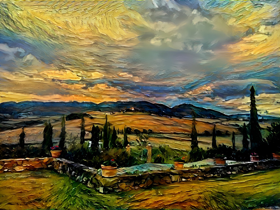 Tuscany Sunset