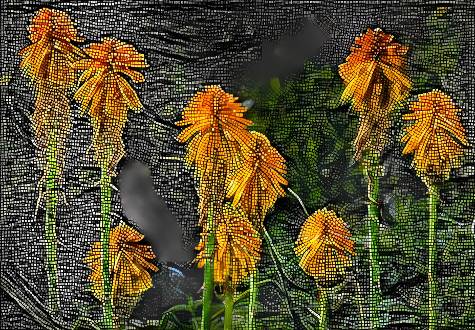 Red Hot Poker Flowers