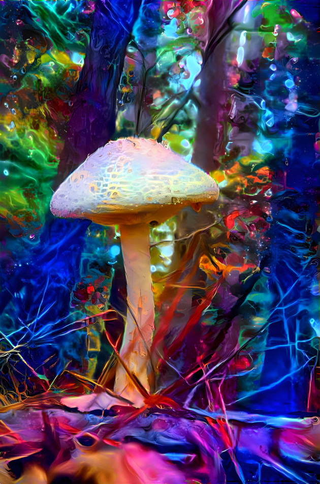 Mushroom in the forest