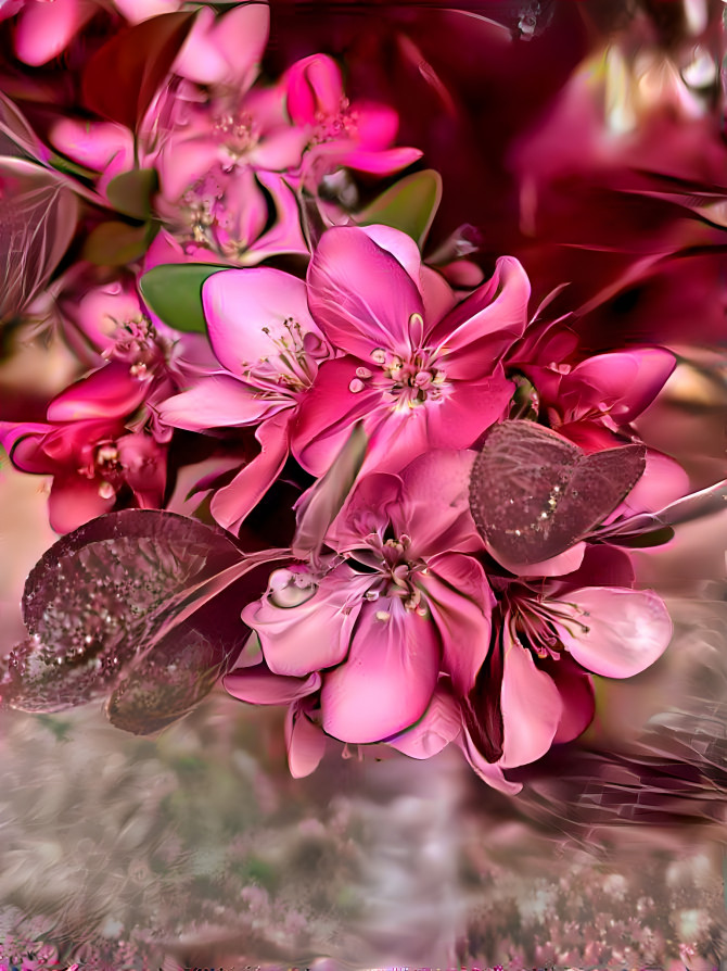 Asiatic Apple Blossoms