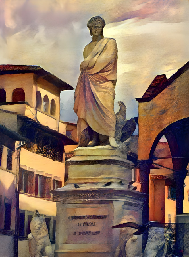 Statue of Dante, Florence