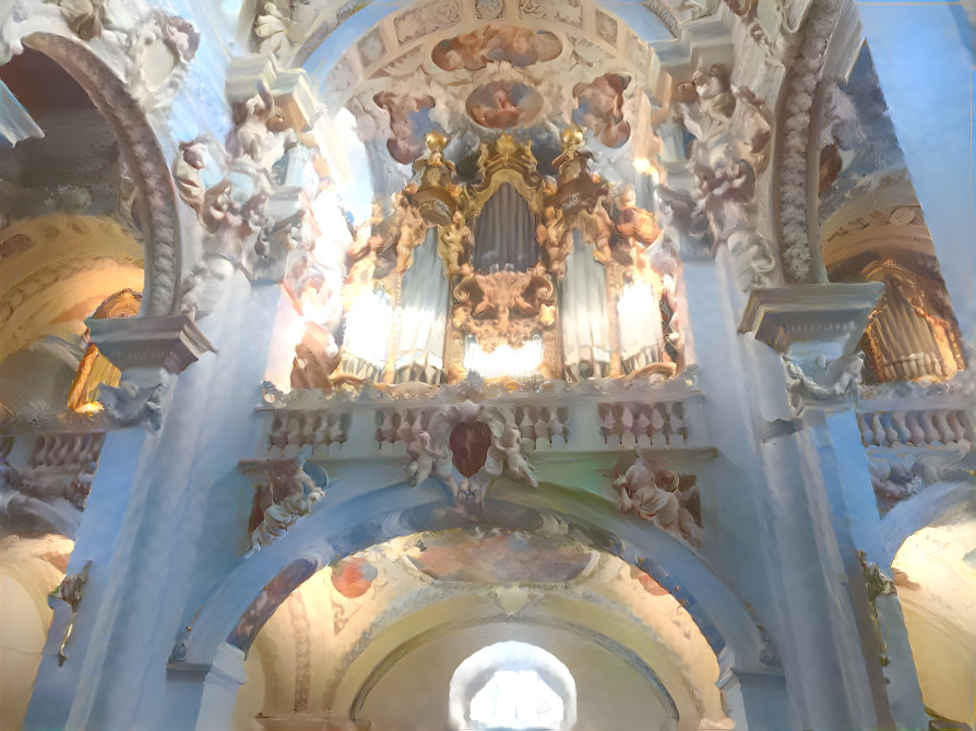 Organ at St. Stephan's, Passau