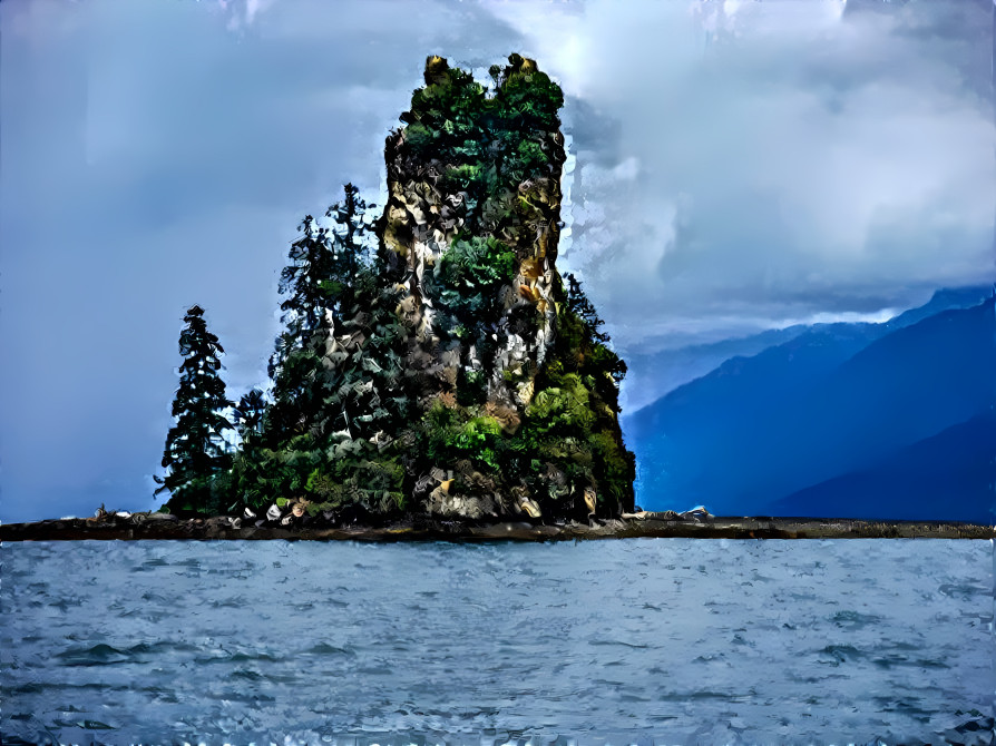 Seastack, Misty Fjords National Monument