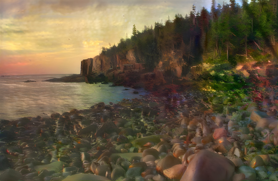 Sunrise, Seaside Cliffs