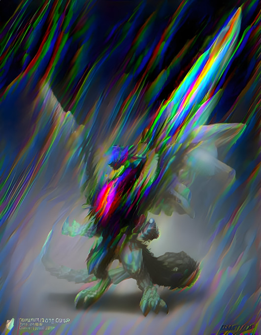 Glitch dragon