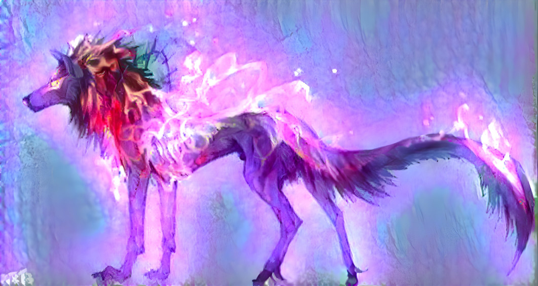 Soul fire wolf