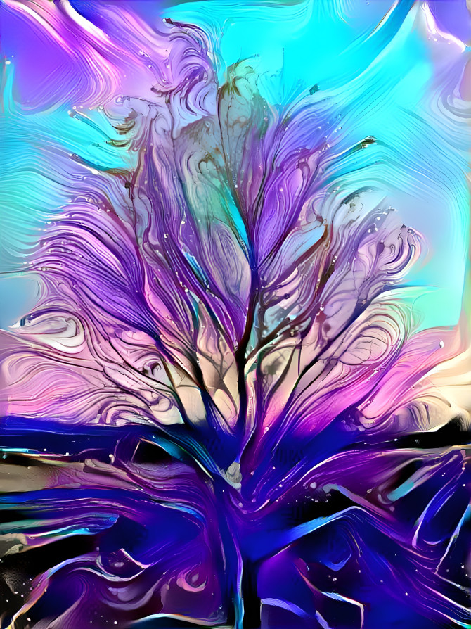 deep dream tree