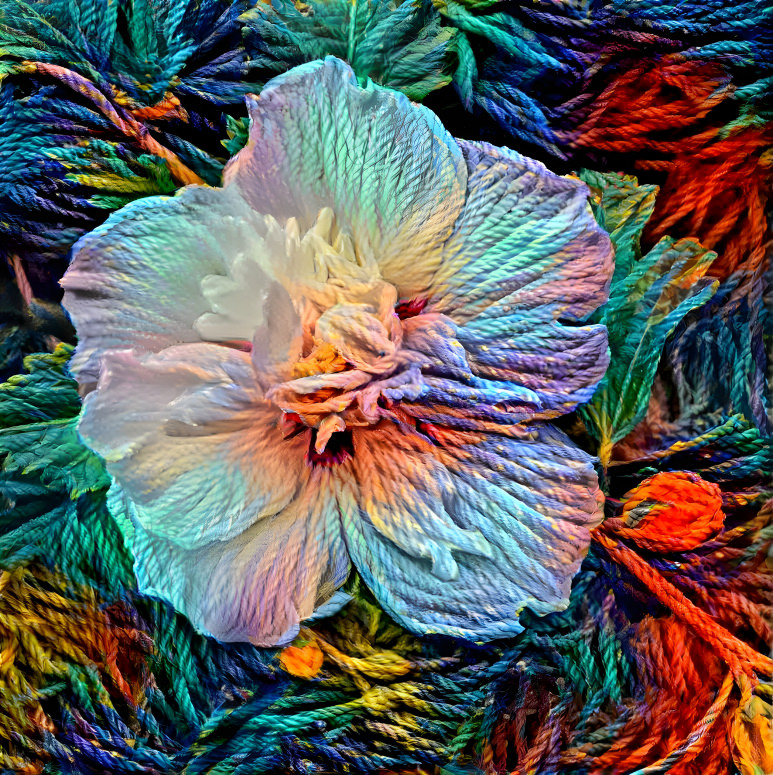 Woven rose of Sharon 