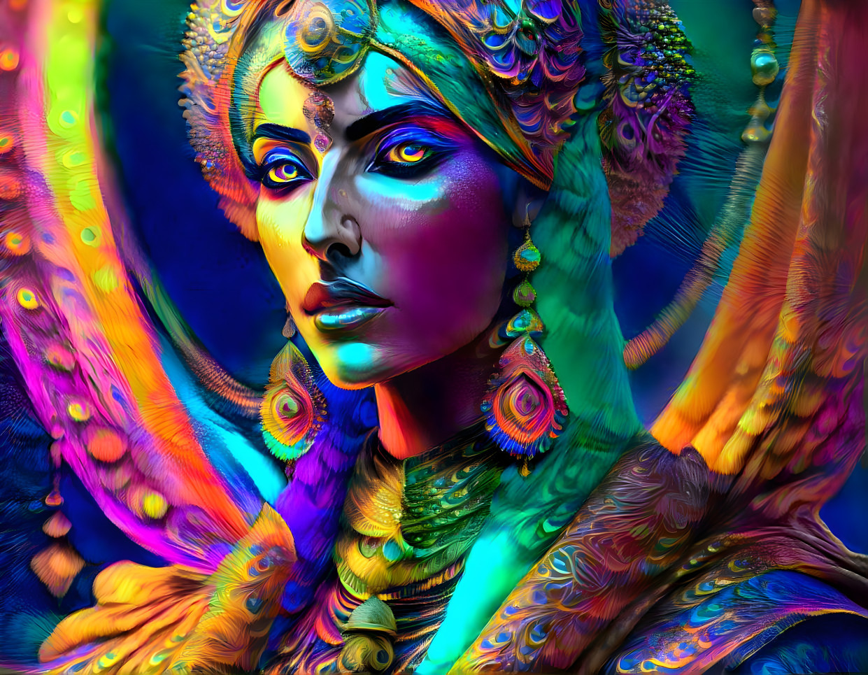 Peacock Priestess 