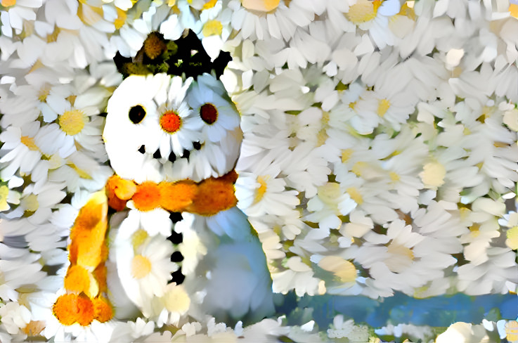 Flower Snowman