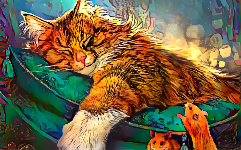 Deep dreaming ...