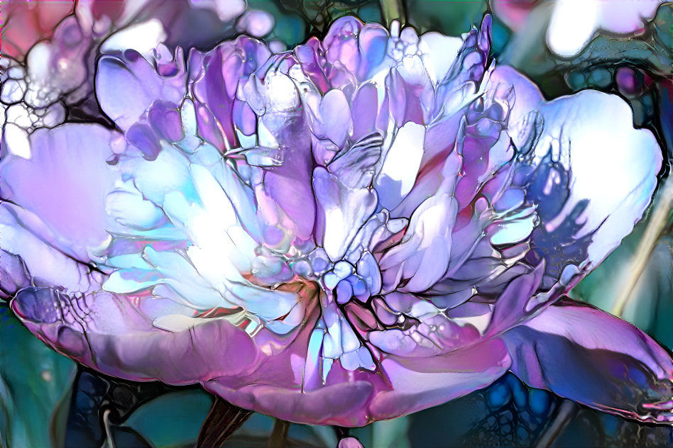 Violet Peony ...