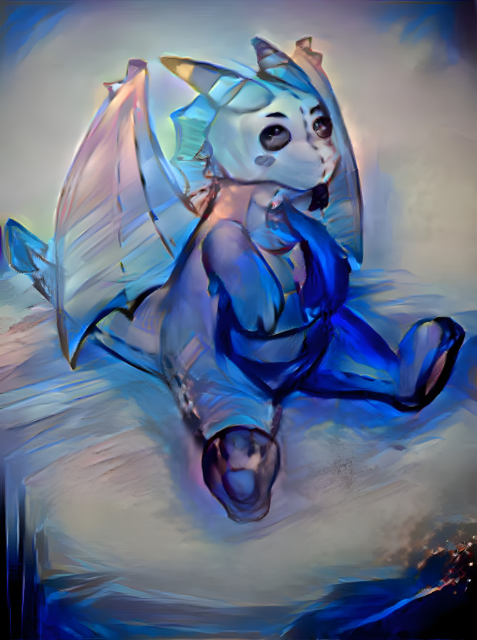 Blue Dragon Plushie