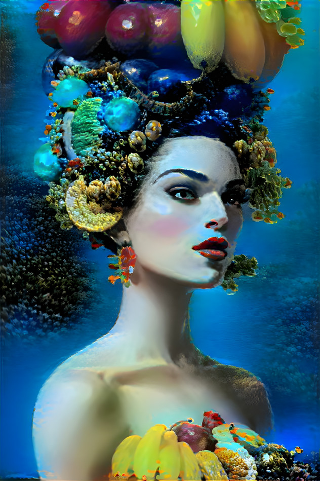 Under The Sea With Carmen Miranda by Dana Edwards 