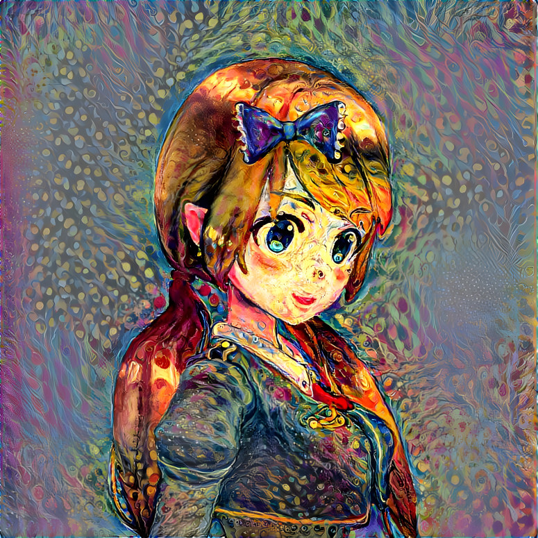 Anime Deep Dream by Dana Edwards