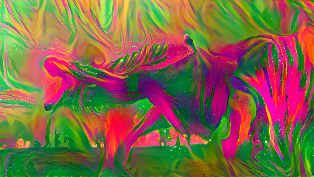 psychedelic dragon