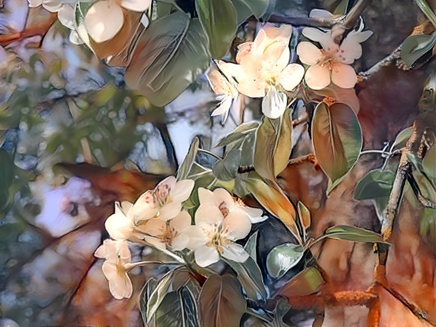 Blossoms of Pear Tree 