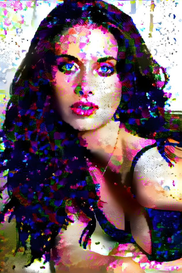 Alison Brie watercolor splash 