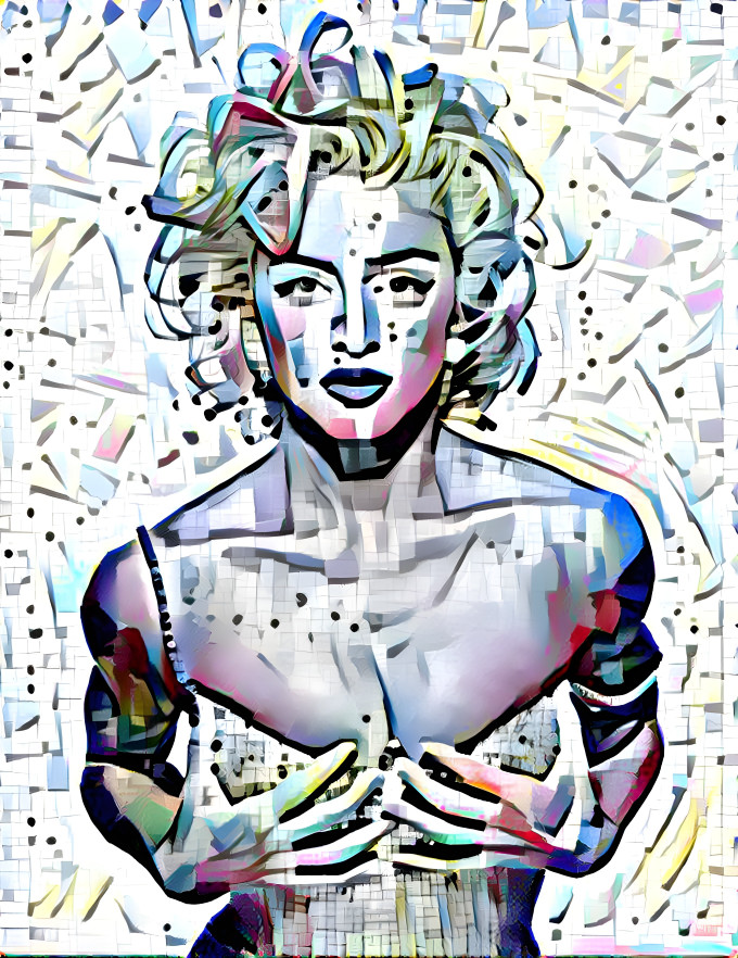 Madonna 90s pop art