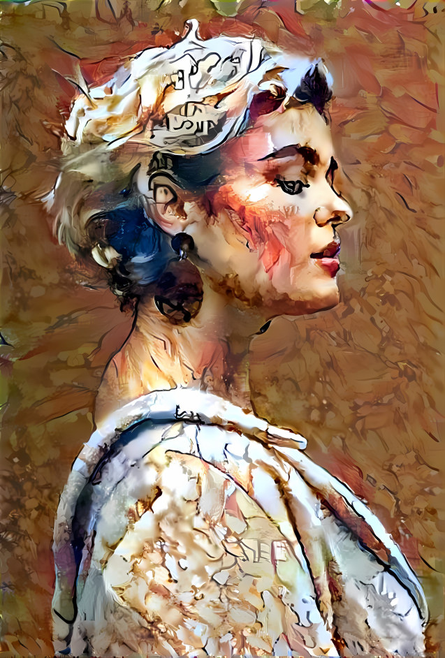 Stefania alcohol painting