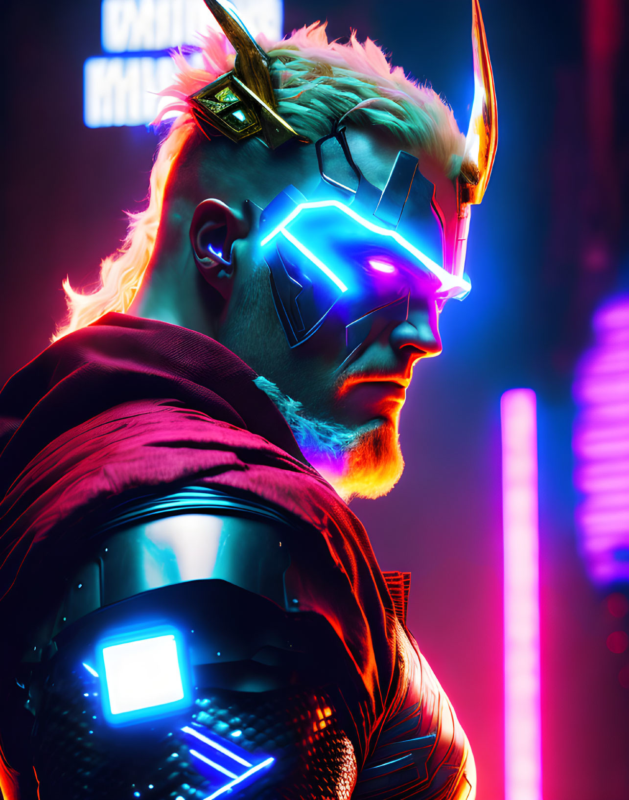 Cyberpunk Thor