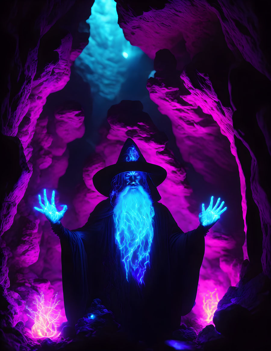 The ancient wizard of ultraviolet magic