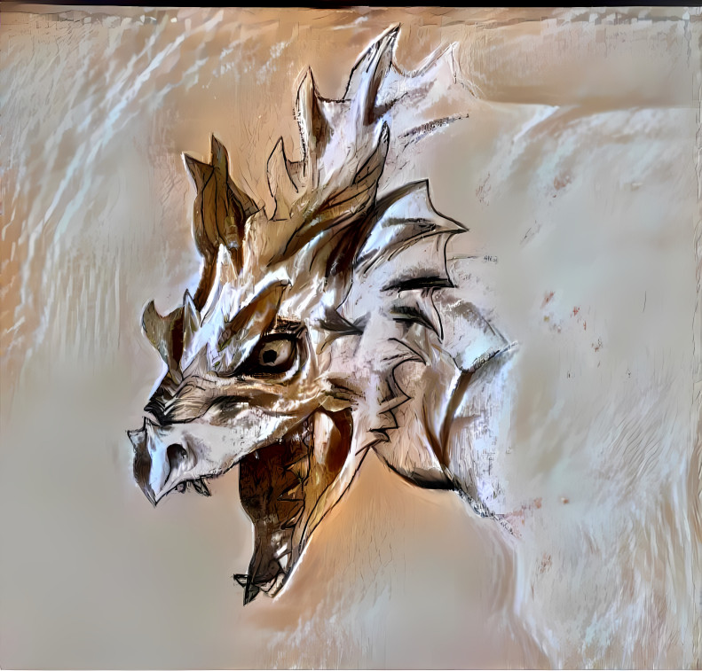 Dragon head sketch