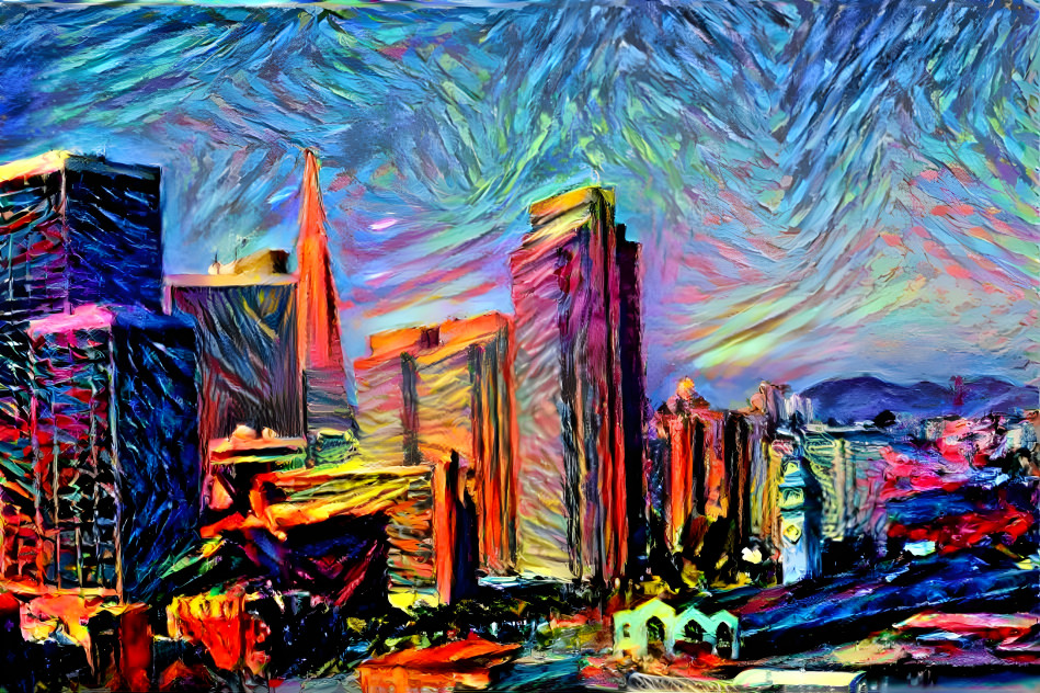 San Fransisco by Gogh