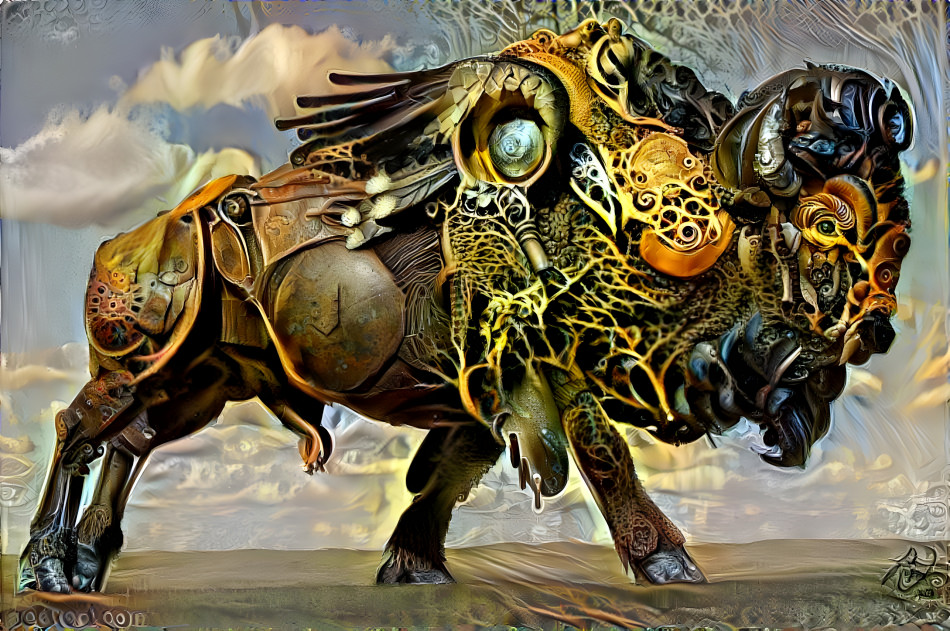 Mechanical buffalo